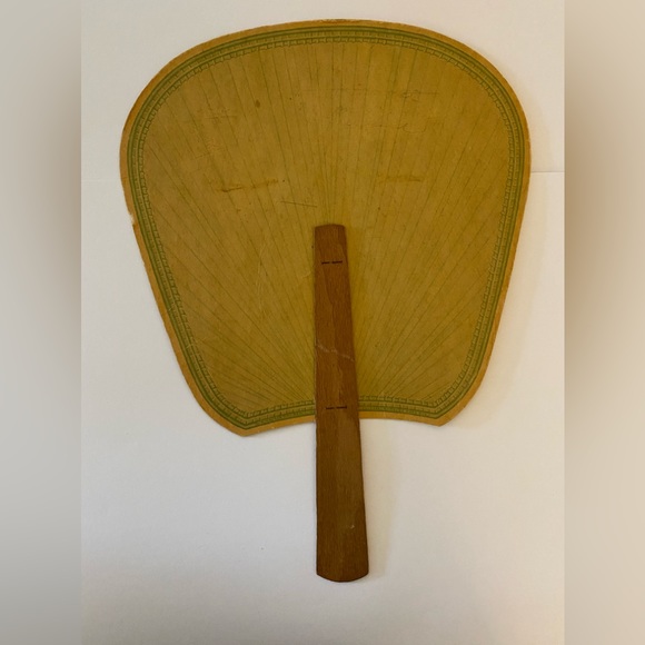 Dixie Club Coffee & Tea Vintage Advertising Hand Fan - Picture 4 of 7